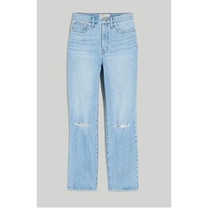 Madewell The Perfect Vintage Straight Jean in Westanna Wash Size 33P NWT